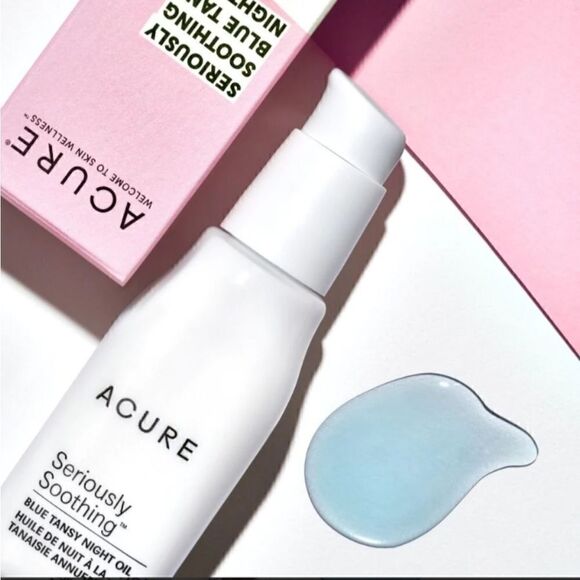 ACURE Seriously Soothing Blue Tansy Night Oil NWT - Picture 1 of 10